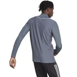 Vyriškas futbolo džemperis su užtrauktuku adidas Tiro 23 League, pilkas