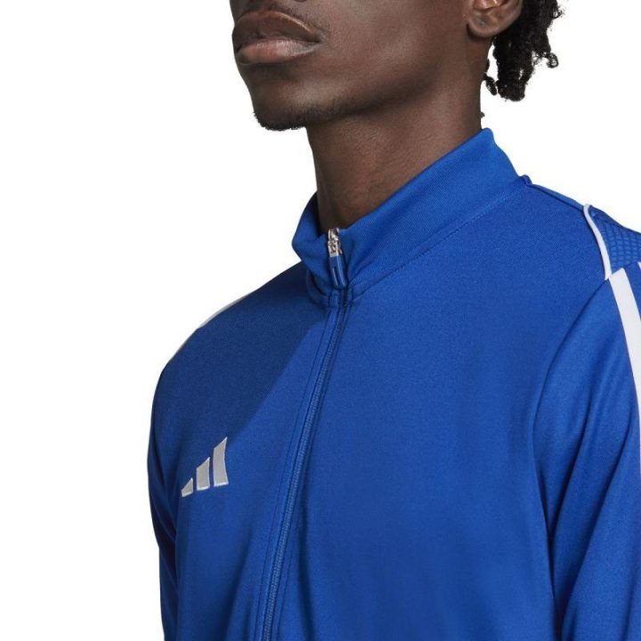 Vyriškas džemperis su užtrauktuku adidas Tiro 23 League, mėlynas