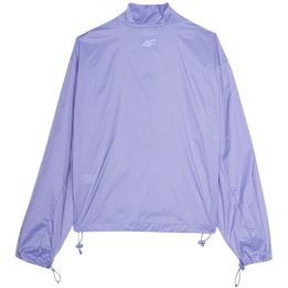 Moteriška laisvo kirpimo striukė 4F F016, violetinė
