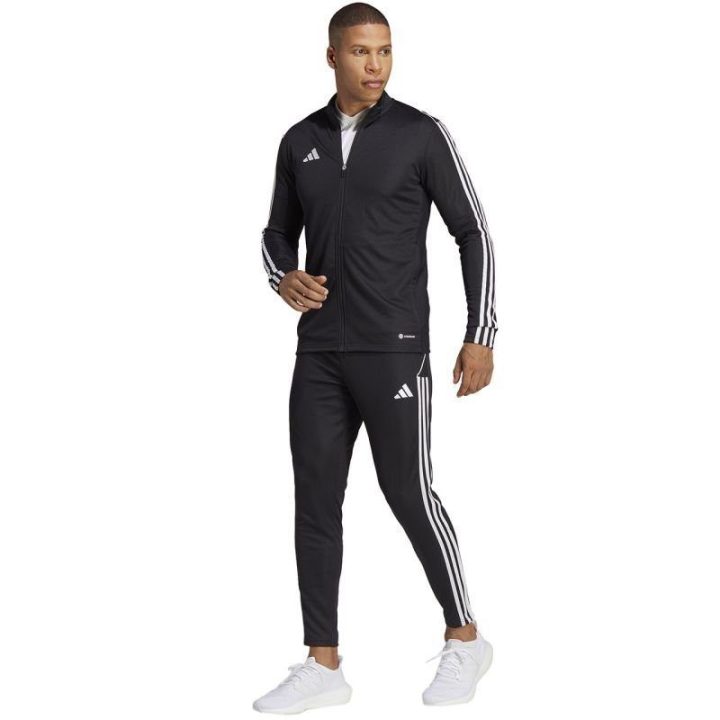 Vyriškas džemperis su užtrauktuku adidas Tiro 23 League, juodas