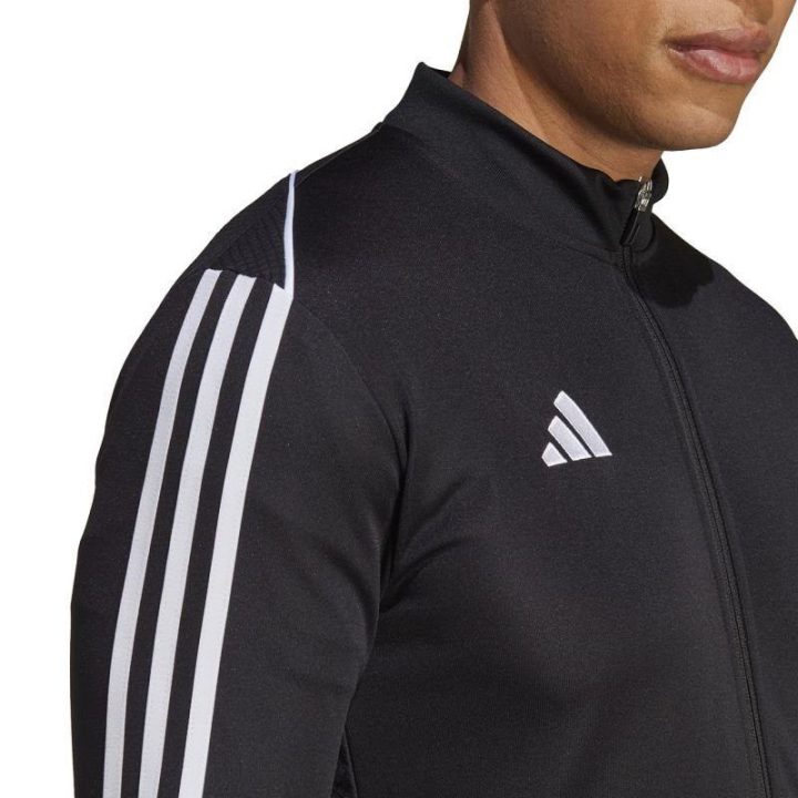 Vyriškas džemperis su užtrauktuku adidas Tiro 23 League, juodas