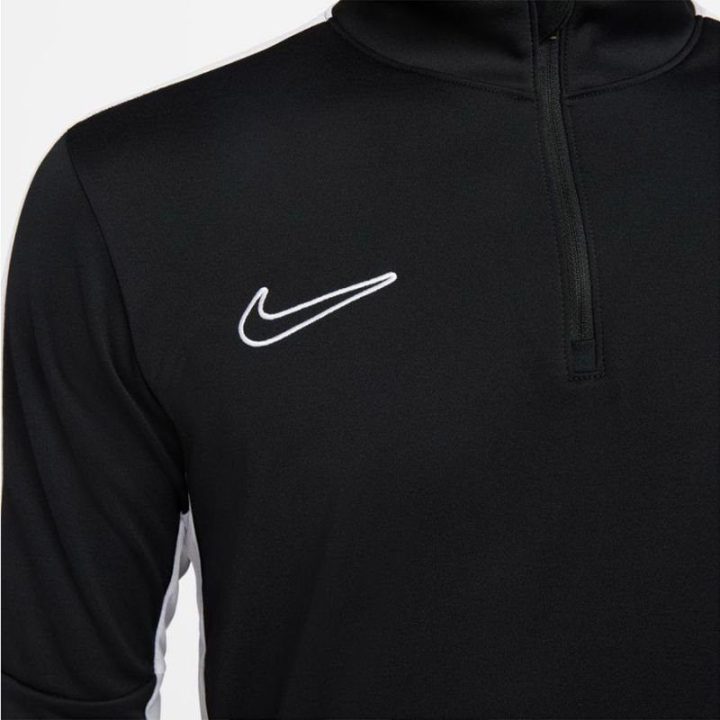 Vyriškas džemperis su užtrauktuku Nike Academy 23 Dril Top, juodas
