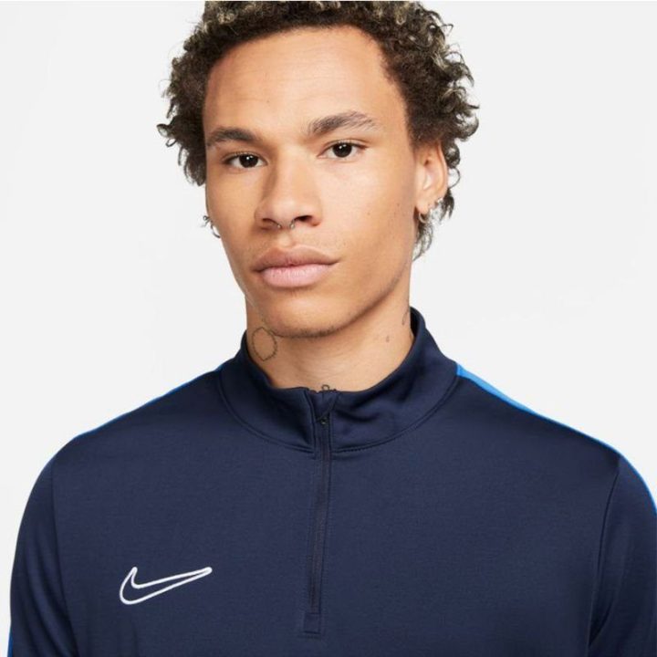 Vyriškas futbolo džemperis Nike Academy 23 Dril Top, tamsiai mėlynas