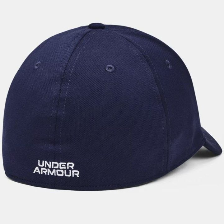 Vyriška kepurė su snapeliu Under Armour Blitzing, tamsiai mėlyna