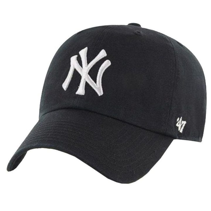 Kepurė su snapeliu 47 Brand New York Yankees MLB Clean Up, juoda