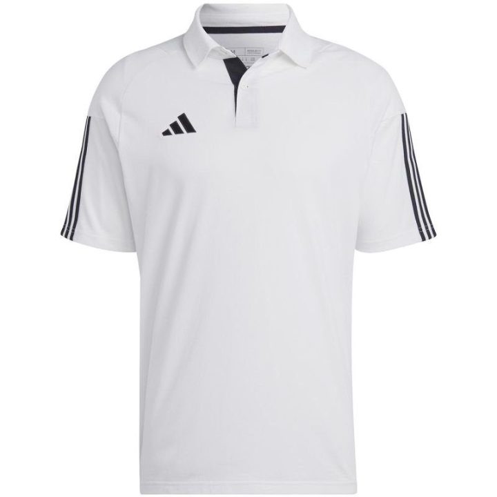 Vyriški polo marškinėliai adidas Tiro 23 Competition, balti