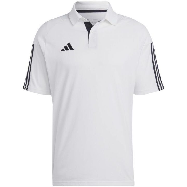 Vyriški polo marškinėliai adidas Tiro 23 Competition, balti
