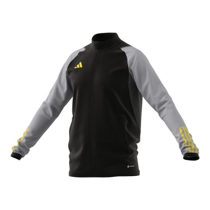 Vyriškas futbolo džemperis adidas Tiro 23, juodas ir pilkas