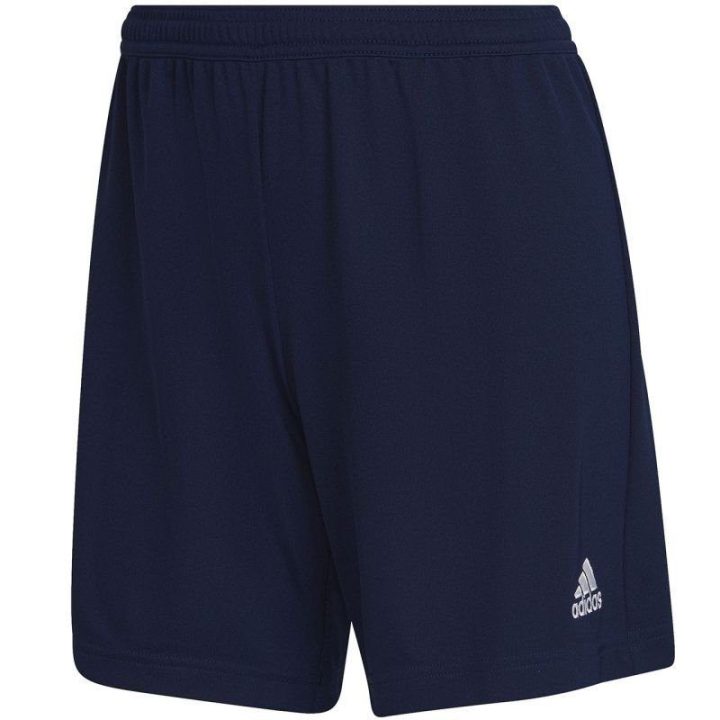 Moteriški futbolo šortai adidas Entrada 22, tamsiai mėlyni
