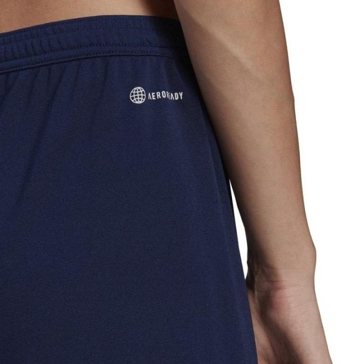 Moteriški futbolo šortai adidas Entrada 22, tamsiai mėlyni