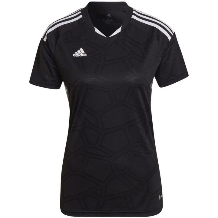 Moteriški marškinėliai adidas Condivo 22 Match Day, juodai balti