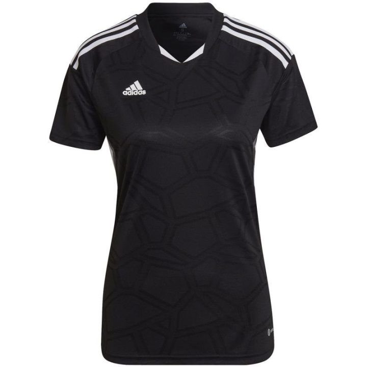 Moteriški marškinėliai adidas Condivo 22 Match Day, juodai balti