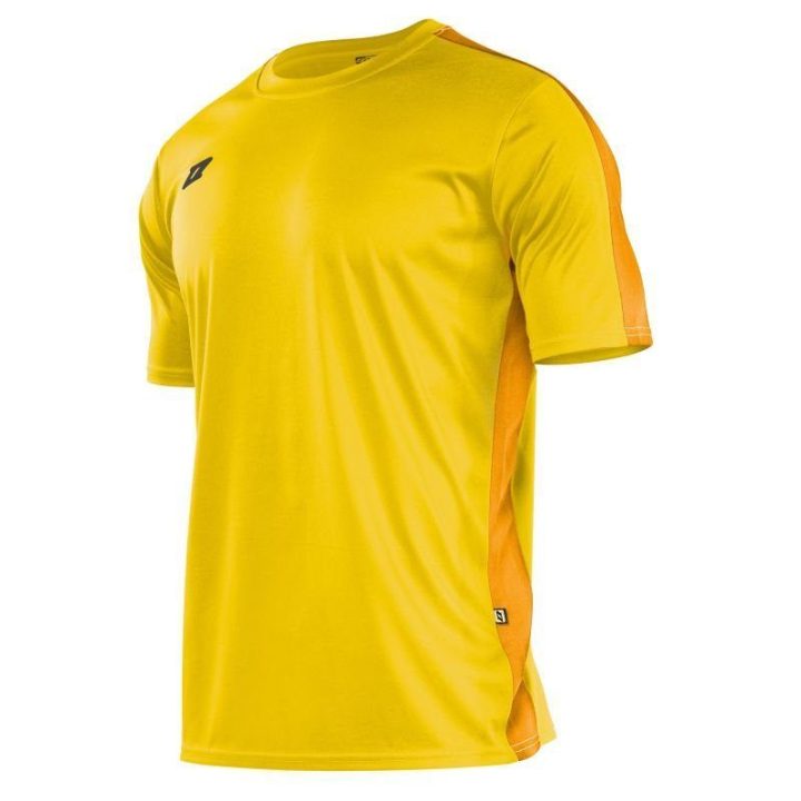 Vaikiški futbolo marškinėliai Zina Iluvio, geltoni