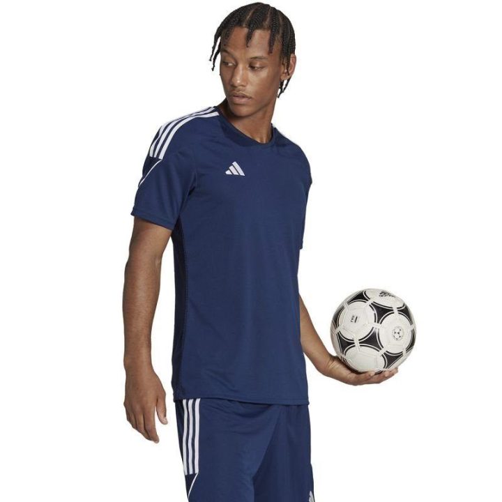 Vyriški futbolo marškinėliai adidas Tiro 23 League, tamsiai mėlyni