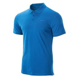 Vyriški medvilniniai polo marškinėliai Hi-tec, mėlyni