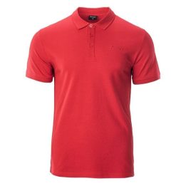 Vyriški medvilniniai polo marškinėliai HI-TEC Romso, raudoni