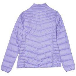 Moteriška pašiltinta striukė 4F, šviesiai violetinė