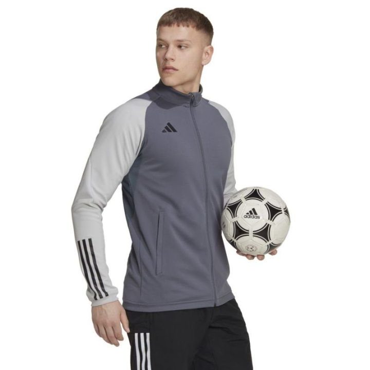 Vyriškas futbolo džemperis adidas Tiro 23, pilkas