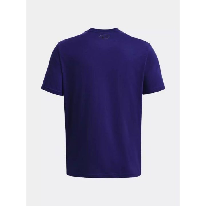 Vyriški medvilniniai marškinėliai Under Armour Sportstyle LC SS, tamsiai mėlyni