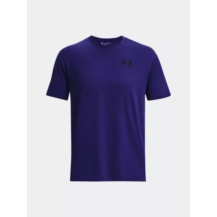 Vyriški medvilniniai marškinėliai Under Armour Sportstyle LC SS, tamsiai mėlyni
