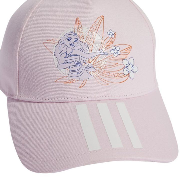 Kepurė su snapeliu adidas Disney Moana, rožinė