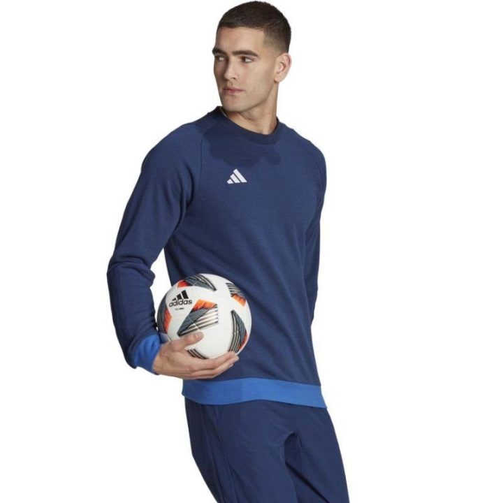 Vyriškas medvilninis džemperis adidas Tiro 23, tamsiai mėlynas