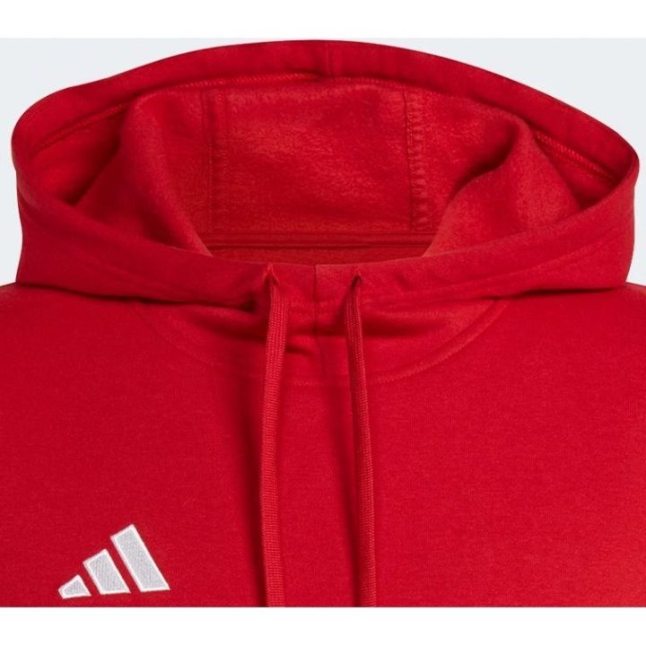 Vyriškas medvilninis džemperis su gobtuvu adidas Tiro 23, raudonas