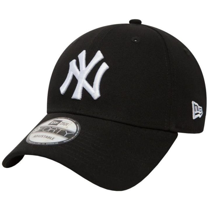 Kepurė su snapeliu New Era 9Forty New York Yankees, juoda