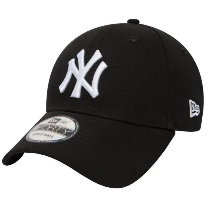Kepurė su snapeliu New Era 9Forty New York Yankees, juoda