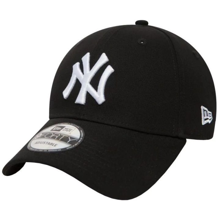 Kepurė su snapeliu New Era 9Forty New York Yankees, juoda