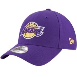 Kepurė su snapeliu New Era Lakers 9Forty, violetinė