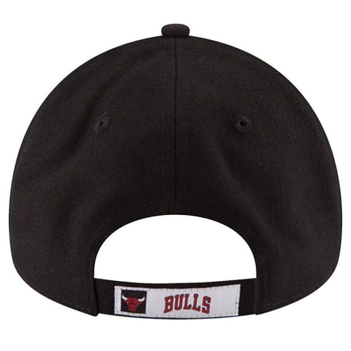 Kepurė su snapeliu New Era 9Forty The League Chicago Bulls, juoda