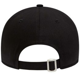 Kepurė su pusapvaliu snapeliu New Era 9Forty New York Yankees, juoda