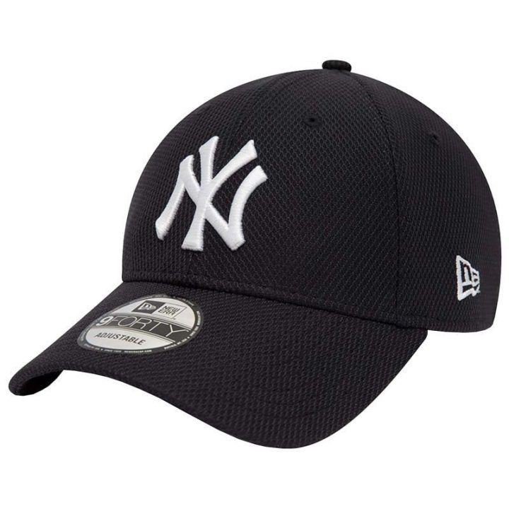 Kepurė su pusapvaliu snapeliu New Era 9Forty New York Yankees, juoda