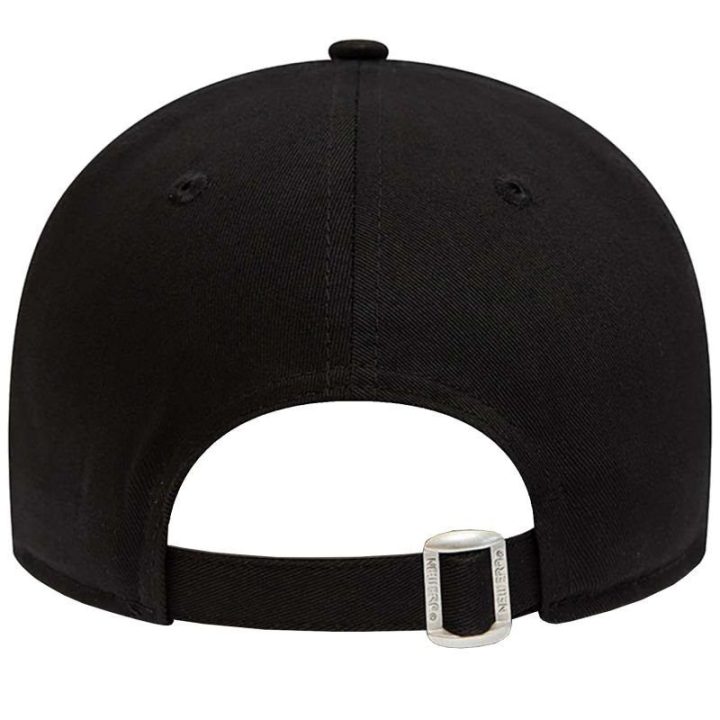 Kepurė su pusapvaliu snapeliu New Era 9Forty New York Yankees, juoda