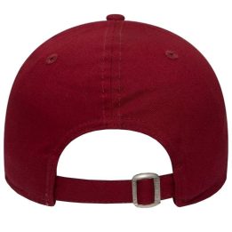 Medvilninė kepurė su snapeliu New Era 9Forty New York Yankees, bordo