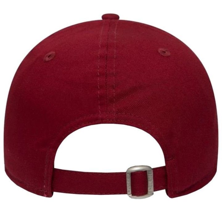 Medvilninė kepurė su snapeliu New Era 9Forty New York Yankees, bordo