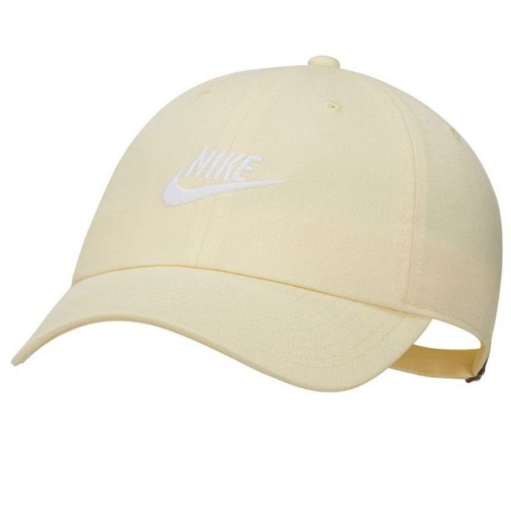 Uniseks kepurė su snapeliu Nike Sportswear Heritage86, smėlio