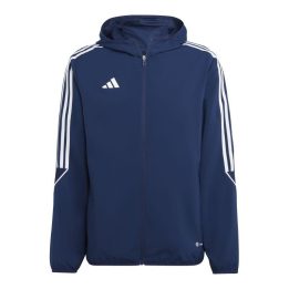 Vyriškas džemperis su gobtuvu adidas Tiro 23 League, tamsiai mėlynas