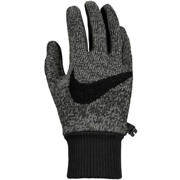 Vyriškos bėgimo pirštinės Nike Dri-FIT, pilkos