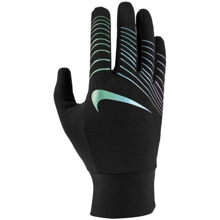 Moteriškos bėgimo pirštinės Nike Dri-FIT Lightweight, juodos