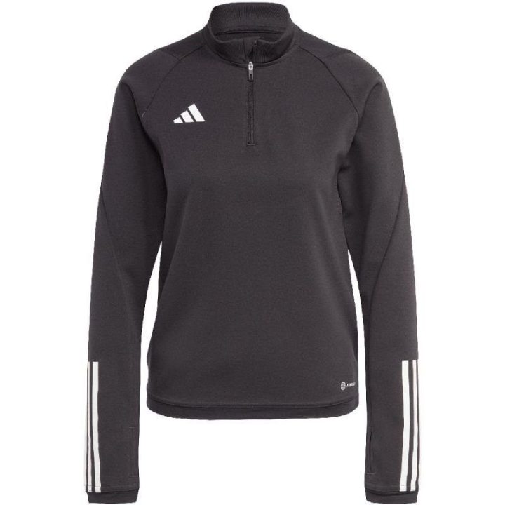 Moteriškas futbolo džemperis adidas Tiro 23 Competition, juodas ir baltas