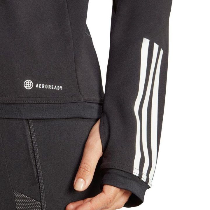 Moteriškas futbolo džemperis adidas Tiro 23 Competition, juodas ir baltas