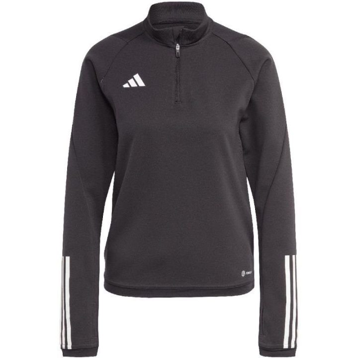 Moteriškas futbolo džemperis adidas Tiro 23 Competition, juodas ir baltas
