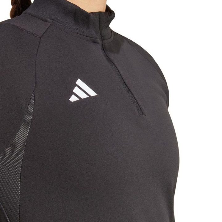Moteriškas futbolo džemperis adidas Tiro 23 Competition, juodas ir baltas