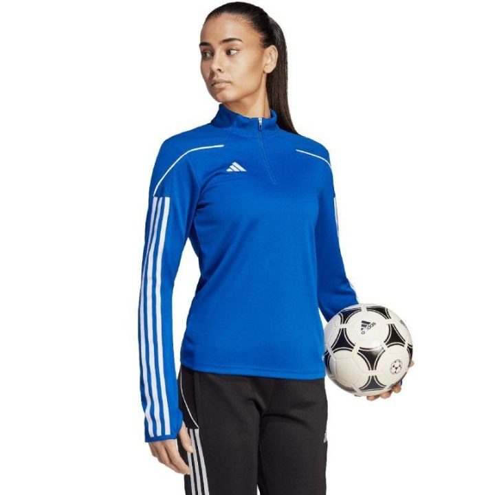 Moteriškas futbolo džemperis adidas Tiro 23 League, mėlynas