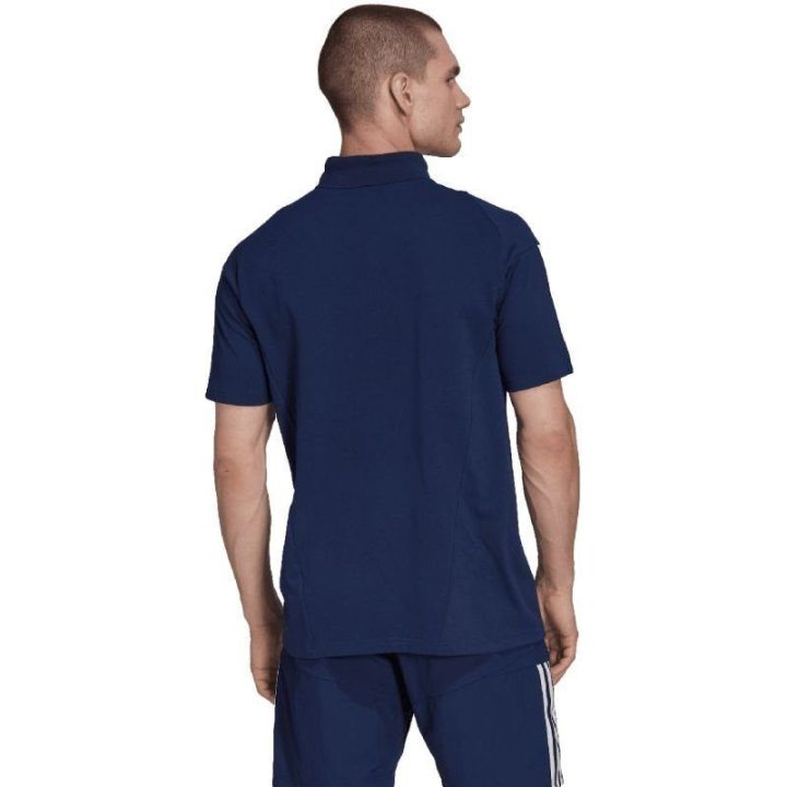 Vyriški polo marškinėliai adidas Tiro 23, tamsiai mėlyni
