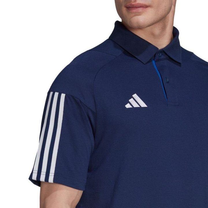 Vyriški polo marškinėliai adidas Tiro 23, tamsiai mėlyni