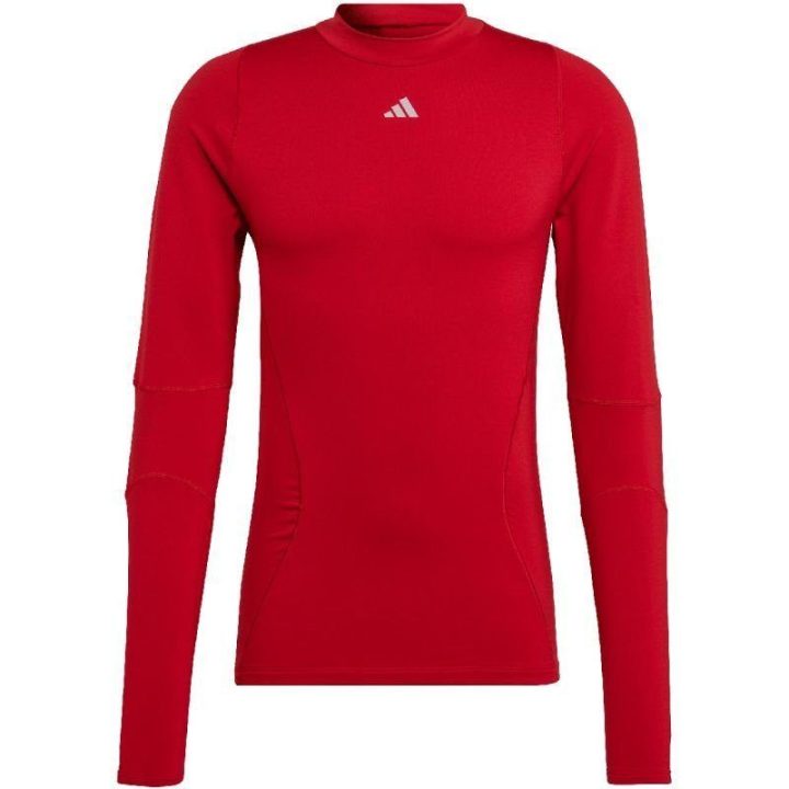 Vyriški kompresiniai marškinėliai adidas Techfit, raudoni