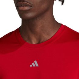 Vyriški prigludę marškinėliai adidas Techfit, raudoni